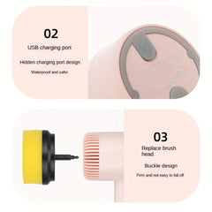 Cordless Electric Scrubber