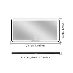 LED Car Makeup Mirror