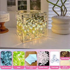 3D Flower Sea Cube Lamp