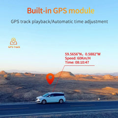 Wireless Dash Cam with GPS